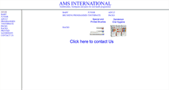 Desktop Screenshot of amsinternational.net