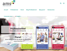 Tablet Screenshot of amsinternational.fr